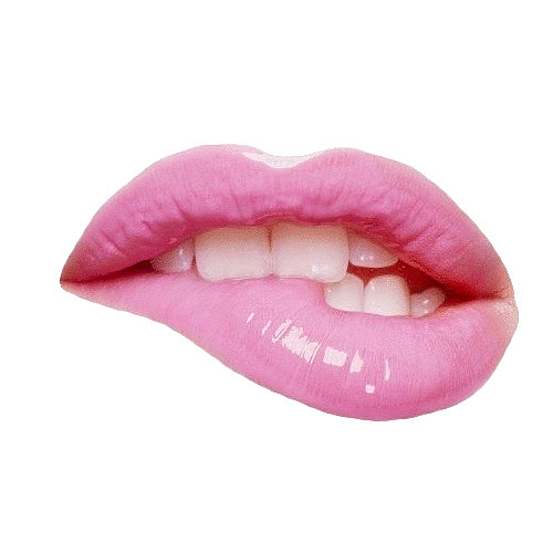 粉色的嘴唇