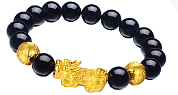 黄金神兽貔貅手链
