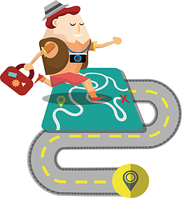 夏日旅行路线