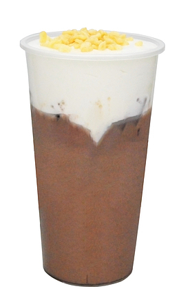 香米奶盖巧克力实物