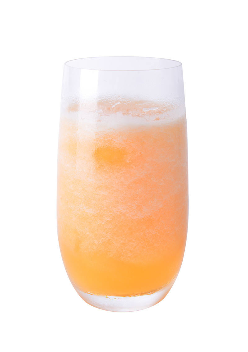 浅橙色的哈密瓜汁