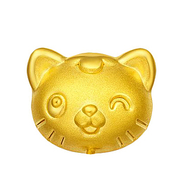 周大福猫咪转运珠