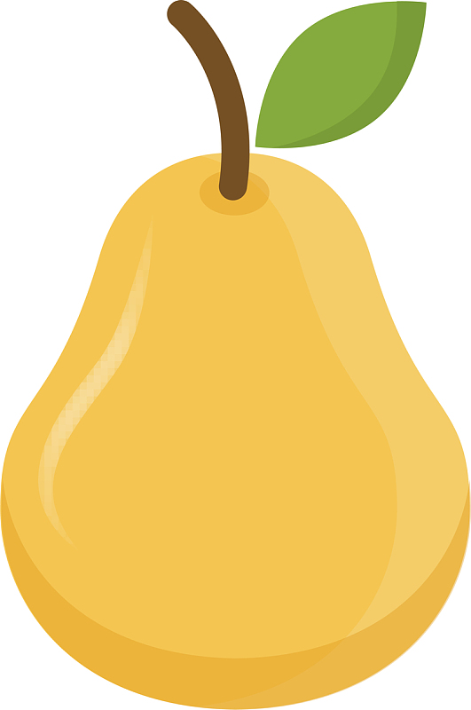 夏日水果黄色梨子