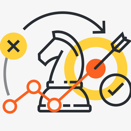 市场箭头设计元素_市场箭头免抠素材_觅元素51yuansu.com