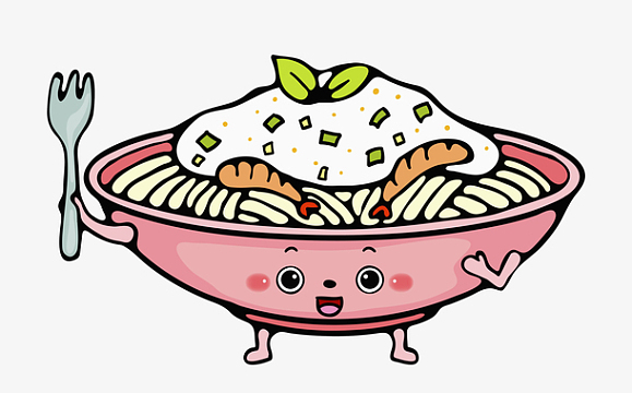 卡通鸡蛋牛肉拉面(2370x1475)png卡通食物设计矢量素材下载,(800x800)