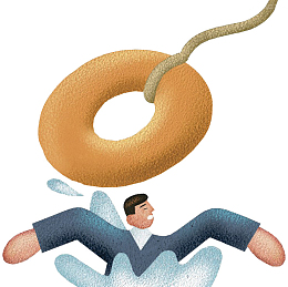 救人矢量图