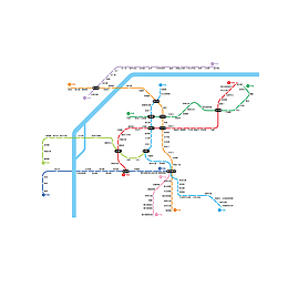 南京地铁路线图地铁地图