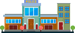 矢量图警察局