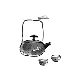 手绘茶壶下载