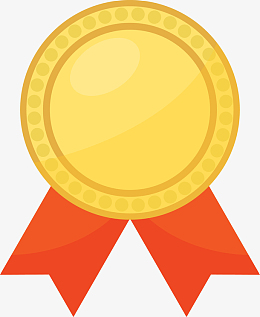 第一名奖牌矢量素材图