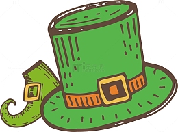 春游鞋帽春季春天立春卡通手绘素