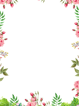 免抠花边浪漫装饰