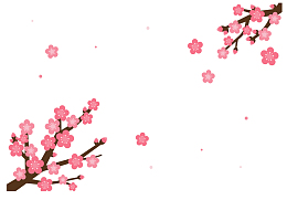 粉红浪漫樱花花纹