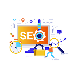 矢量金融商业理财营销数据时代