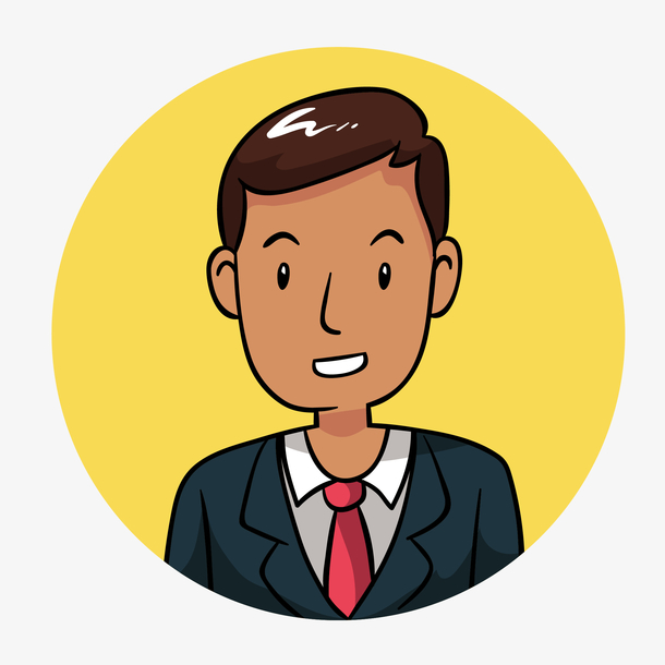 人像手绘创意矢量免抠图png