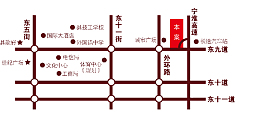 房地产商业交通区位图