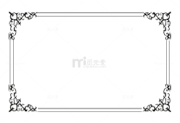 欧美风格边框