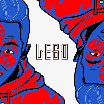 波普风格平面元素人物