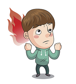 愤怒的男人