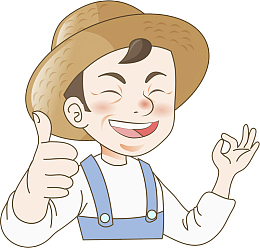 高兴地农民