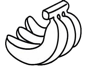 手绘香蕉图片