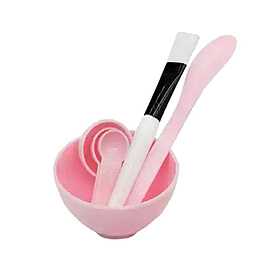 粉色面膜碗护肤器具套装