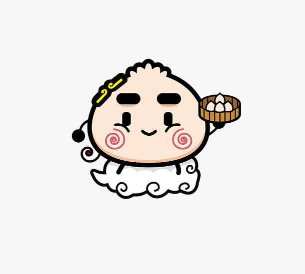 卡通包子