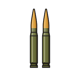 步枪子弹素材图案