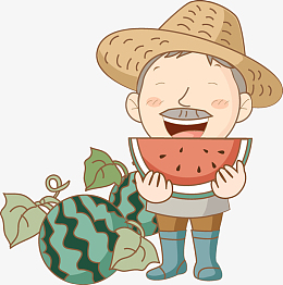 卡通人物维修工