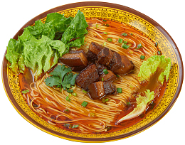 产品实物一碗面条