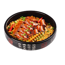 高档品牌红烧排骨面