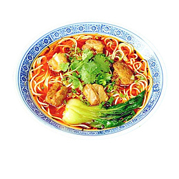 大碗红烧排骨面