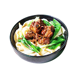 红烧排骨宽面