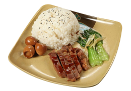 健康营养的大排饭