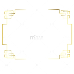 中国风节日门窗边框装饰矢量图