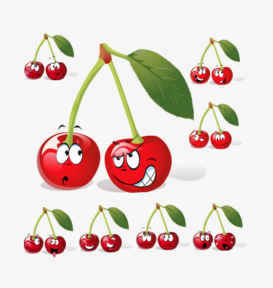 卡通樱桃