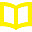 打开的书图标