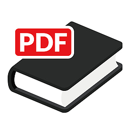矢量卡通手绘PDF书籍免抠图PNG