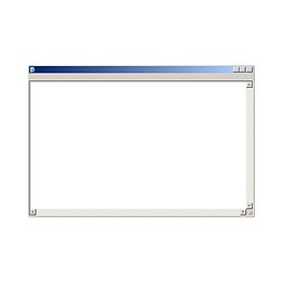 蒸汽波风格空白电脑窗口