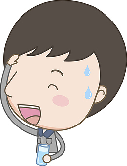 尴尬的男人