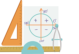 矢量数学公式与尺子