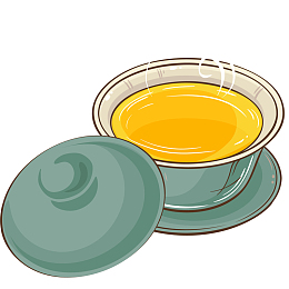 矢量热茶免抠PNG