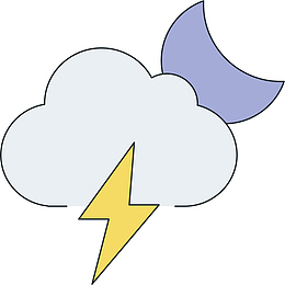 天气情况装饰图标