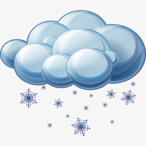 雨夹雪图标