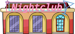夜总会卡通多彩小屋