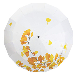 复古风伞骨折叠大雨伞