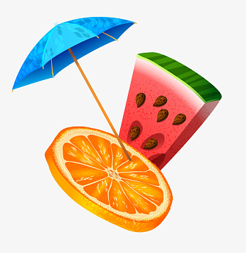 水果装饰图案素材