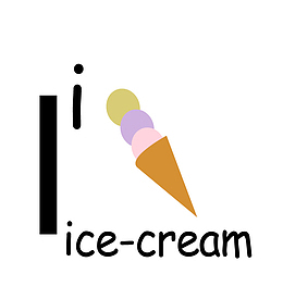 英文单词ice—cream