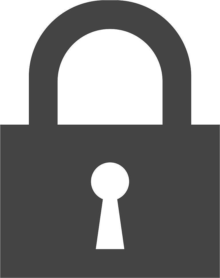 锁着的350像素-完美的符号图标