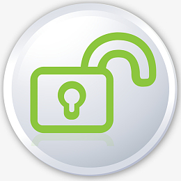 精美卡通开锁图标